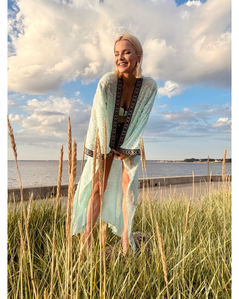 TD FLYAWAY KIMONO MINT