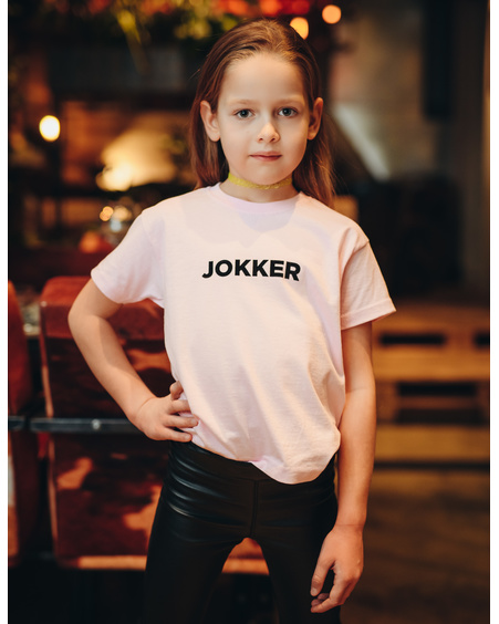 JOKKER KIDS T-SÄRK ROOSA